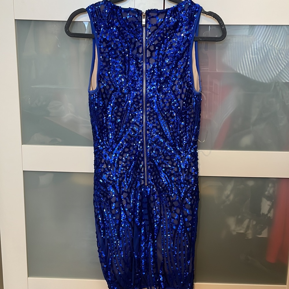 Akira blue sequin dress - Picture 6 of 11